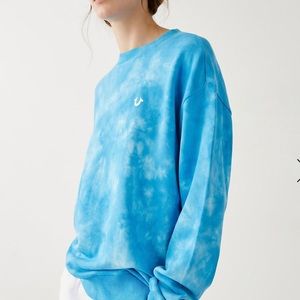 True religion blueTie Dye Sweatshirt new with Tags